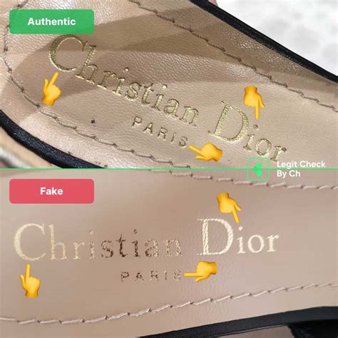 how to spot fake christian dior sandals|dior shoes are real.